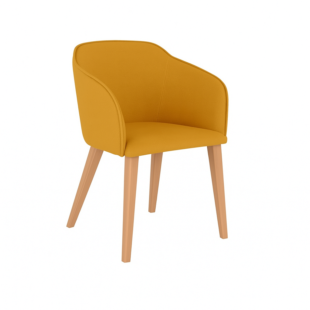 Scaun piele ALBASTRA | model CROCO