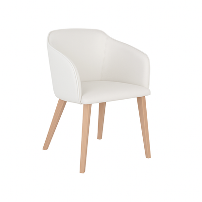 Scaun piele ALBASTRA | model CROCO