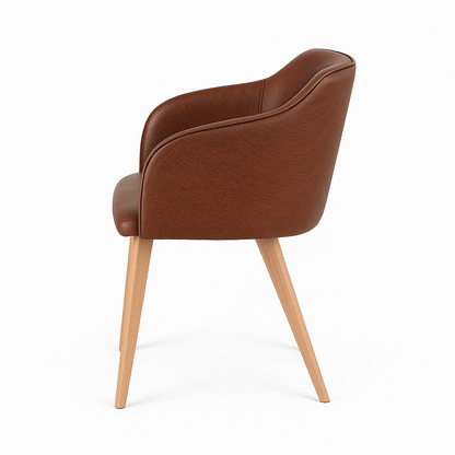 Scaun piele ROSIE | model CROCO