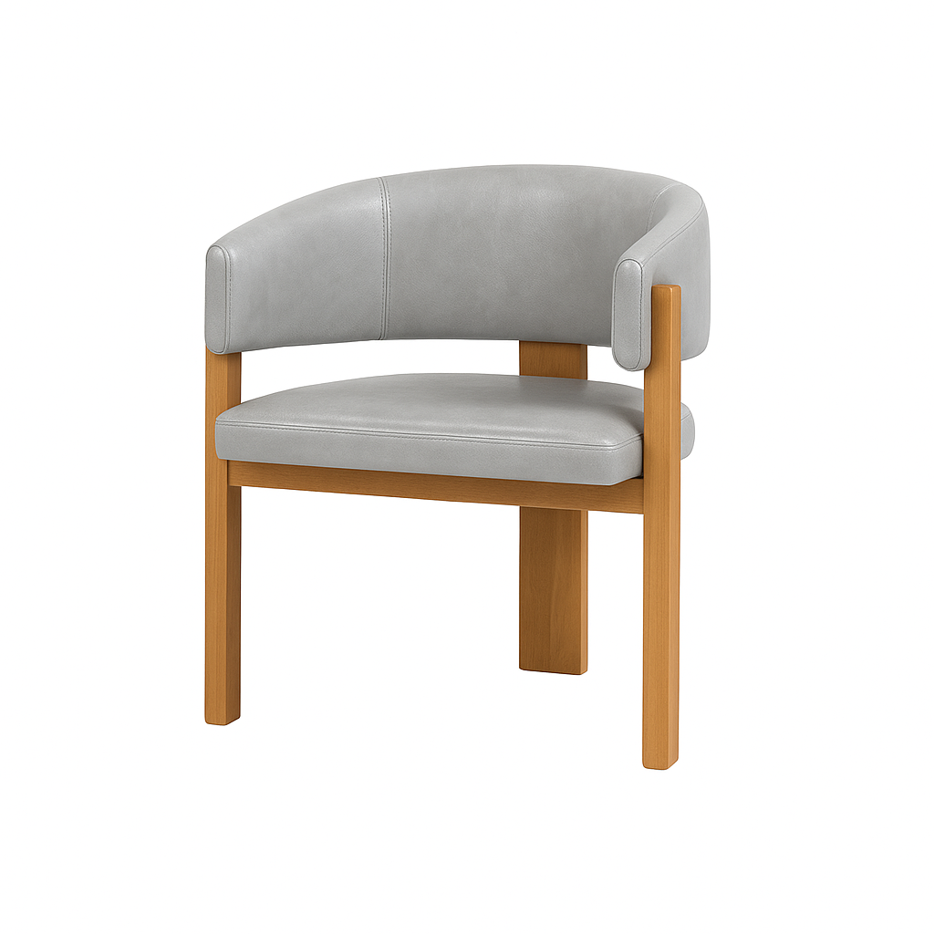 Scaun piele GRI | model MAREI