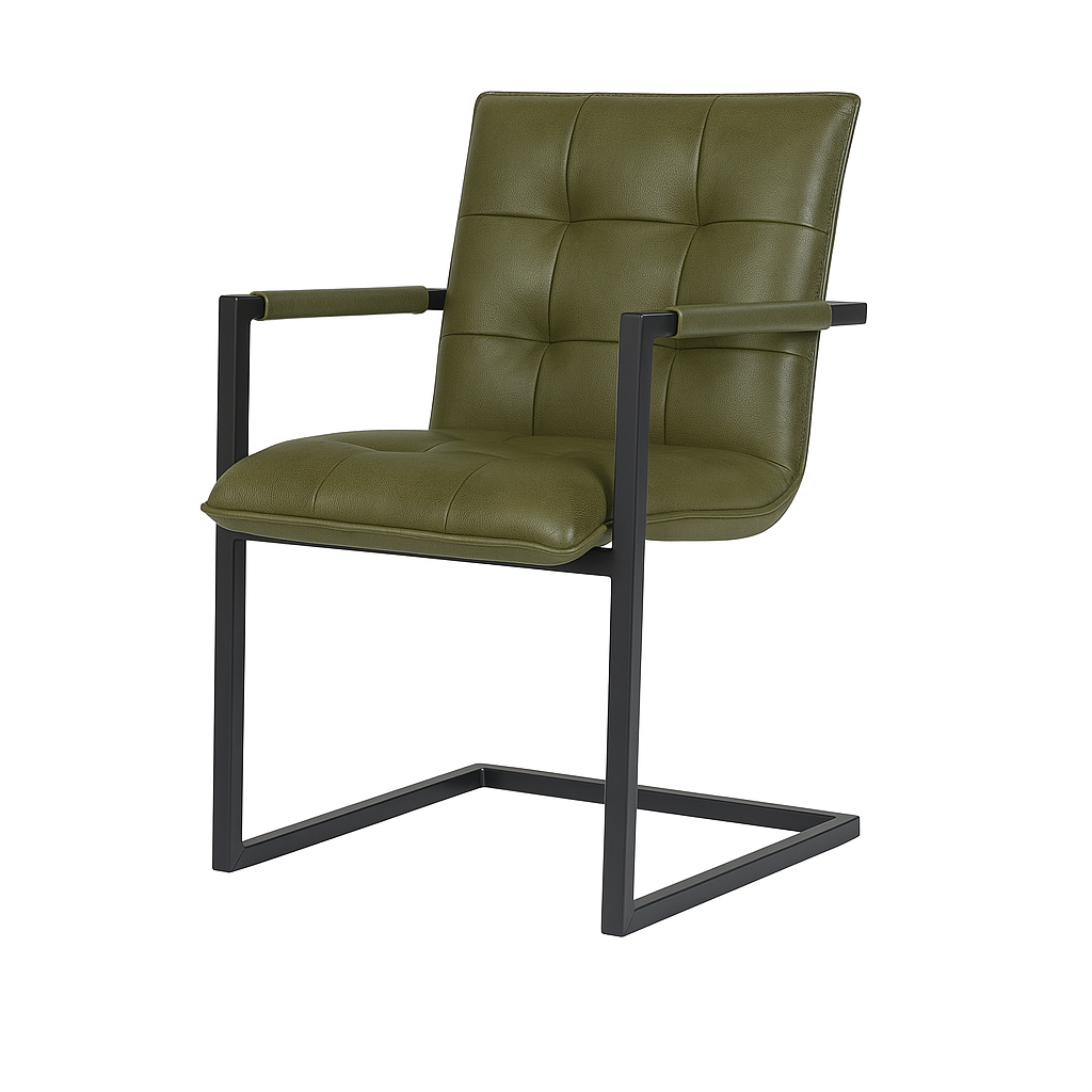 Scaun piele TURCOAZ | model MOCANU