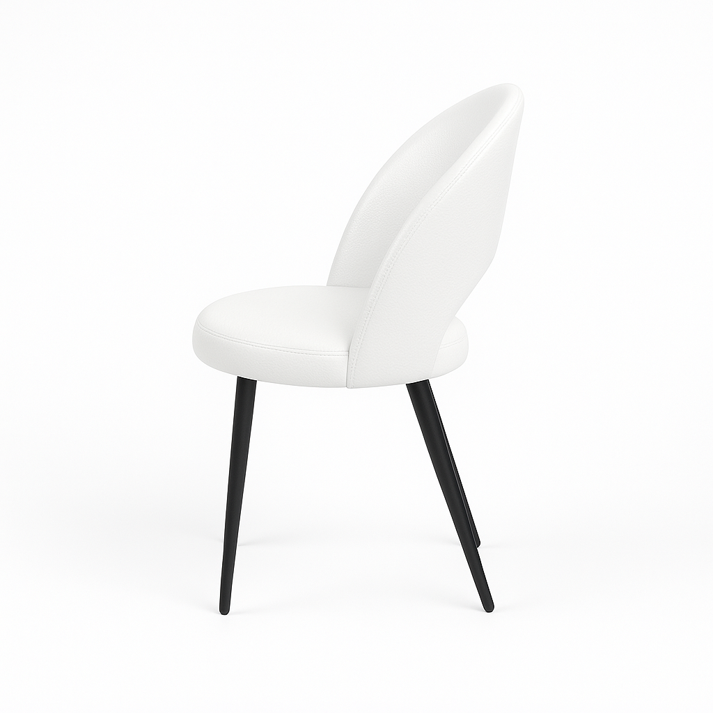 Scaun piele GALBENA | model RON