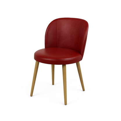 Scaun piele GALBENA | model SAM