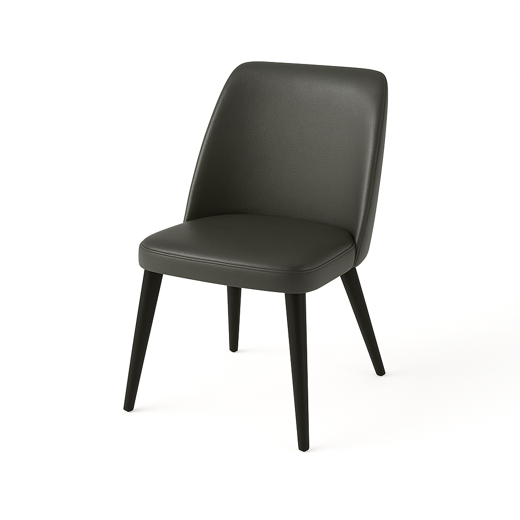 Scaun piele GALBENA | model SOLO