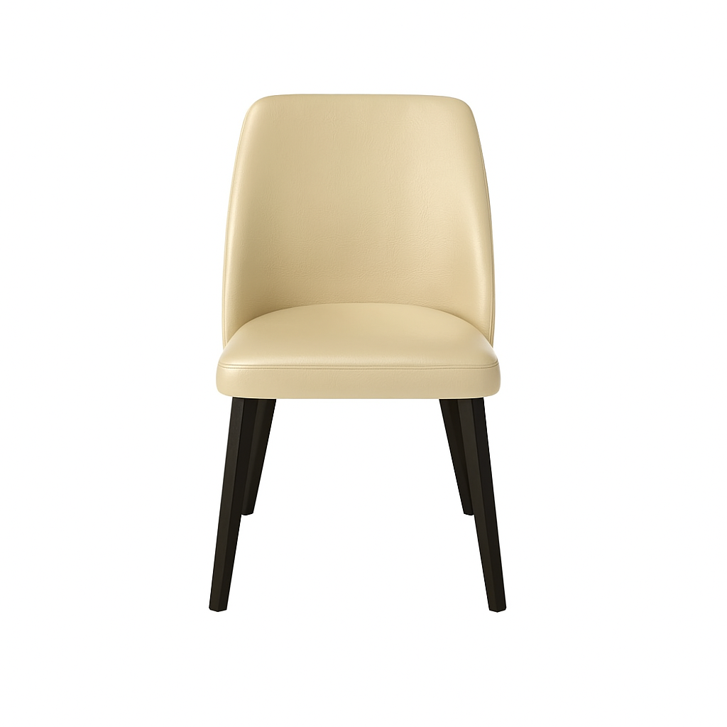 Scaun piele naturala BEJ | model SOLO