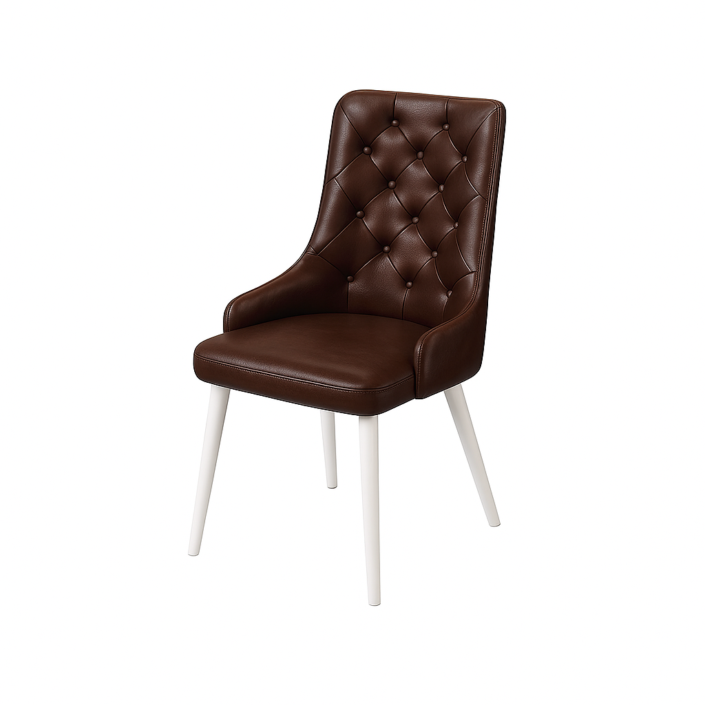 Scaun piele VERDE | model TAO