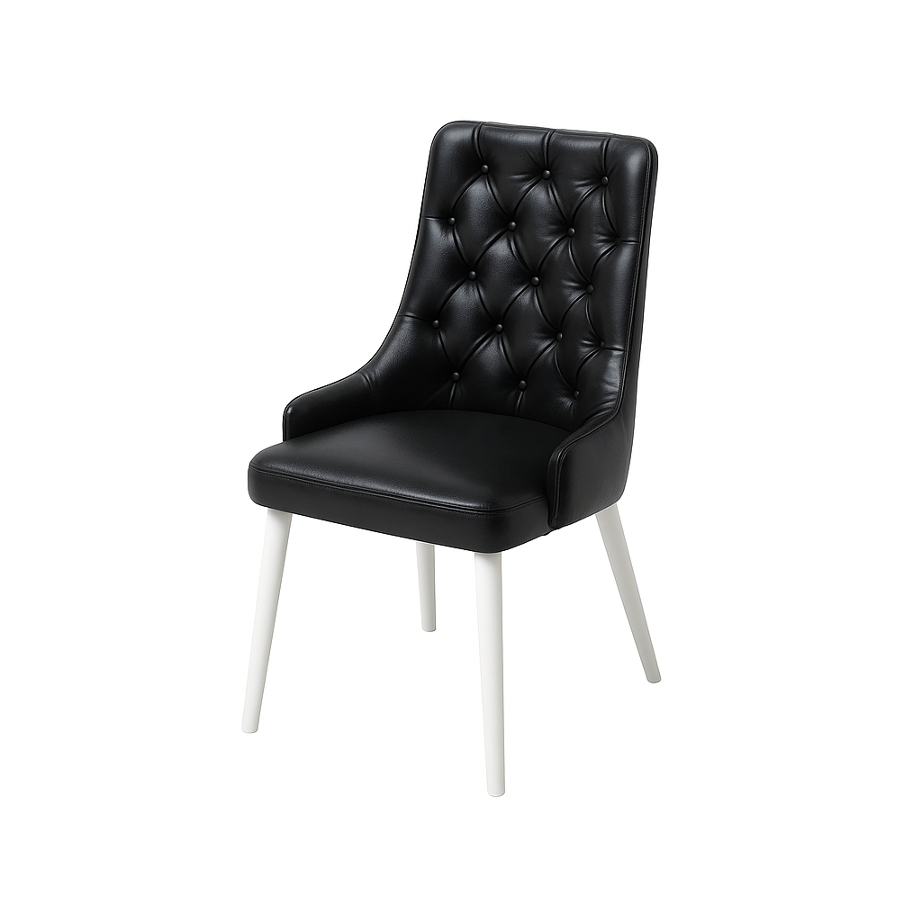 Scaun piele BEJ | model TAO