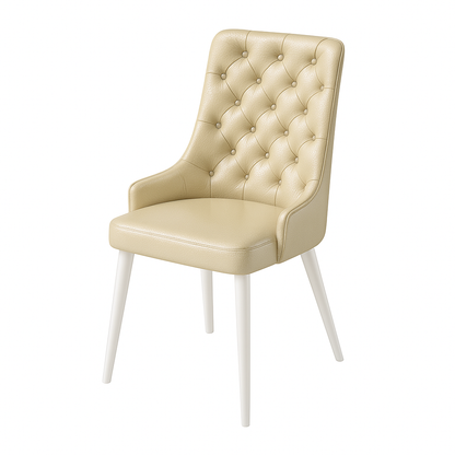 Scaun piele BEJ | model TAO