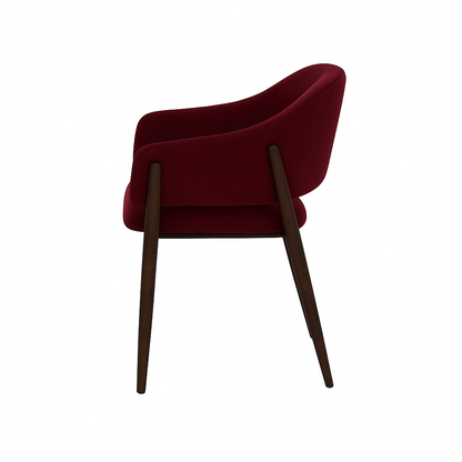 Scaun catifea BORDO | model ALBA