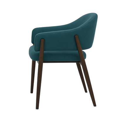 Scaun catifea TURCOAZ | model ALBA