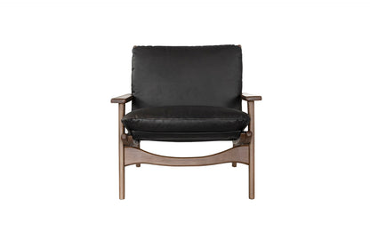 Fotoliu piele cu brate | model ALDO F